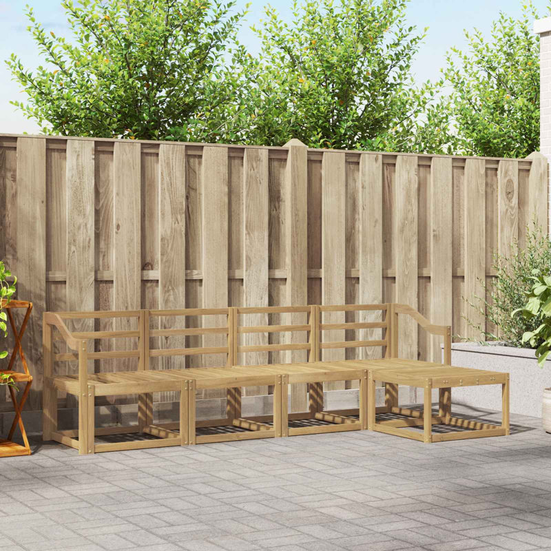 185.5cm Wide Patio Sofa, 5