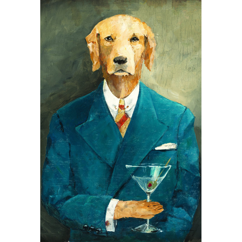 " John Steinbark " by Avery Tillmon Painting Print, 48" H x 32" W