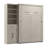Leonhart Murphy Bed and Shelving Unit with Drawer and Doors-1873615568-1874632694