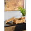 110cm Solid Wood Top Console Table