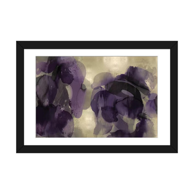 « cascade améthyste horizontal », impression sur toile
