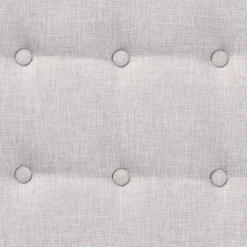 Cevyn Upholstered Ottoman, Grayish Beige