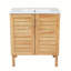 Meuble-lavabo antique 30 po avec lavabo en céramique
