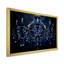 «Chandelier Midnight Luminescence» sur toile-460084596-460084600