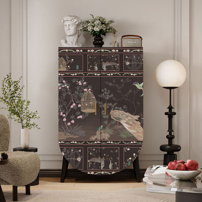 New Chinese-style retro wardrobe