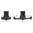 Mount-It! Speaker Wall Mounts, Pair of Universal Side Clamping Bookshelf Speaker Mounting Brackets
