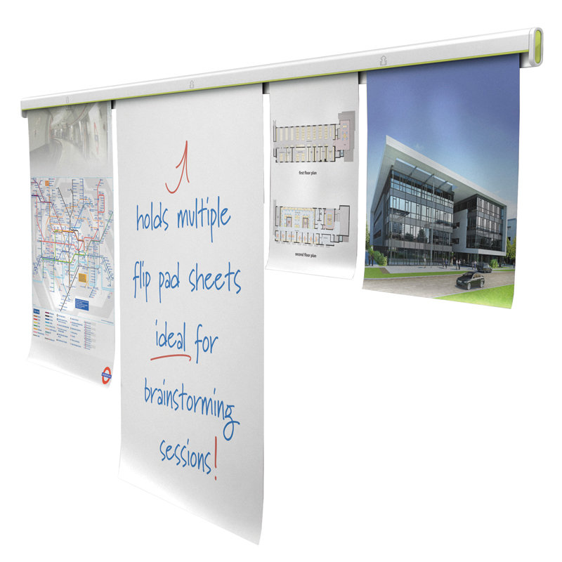 Trapease Paper Hanging System, 5.4 cm H x 60 cm W x 2.2 cm D
