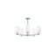 Suspension Elsfield P24MBSN Elsfield 24 po à cinq lumières, culot moyen, nickel satiné-105503979