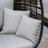 Vikki 68.75 " W Metal Loveseat