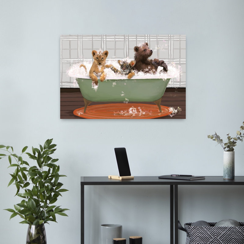 Lions, tigres et ours Oh My Whimsical, H 16 po x l 24 po