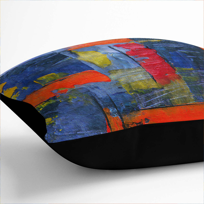 Square Throw Cushion, 40 x 40 cm, Black