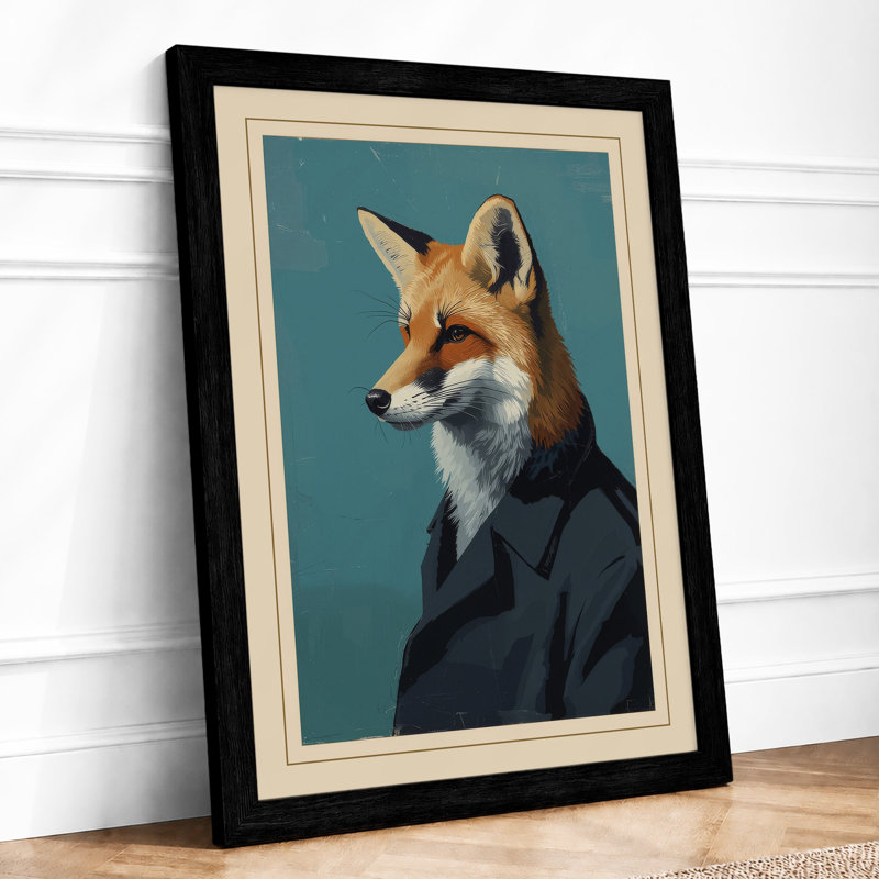 Dressed in Dignity Modern - Framed Print, A3 - 42.0 x 29.7 cm, Black