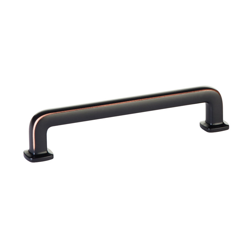 Emtek Westridge Cabinet Pull 4" Centre-to-Centre, Oil Rubbed Bronze, 5"