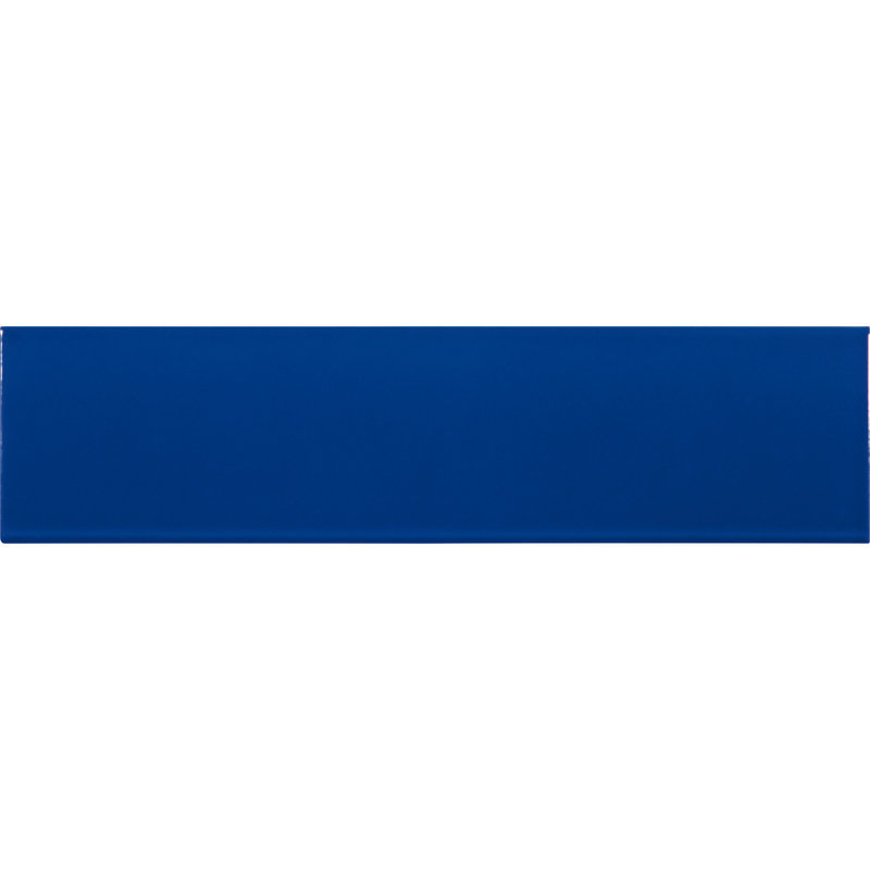 Urban Domain 3'' W x 12'' L Ceramic Subway Singular Tile, Royal Blue