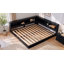 Structure de lit d'angle avec lit simple et rangement noir-1631924936-1631924937