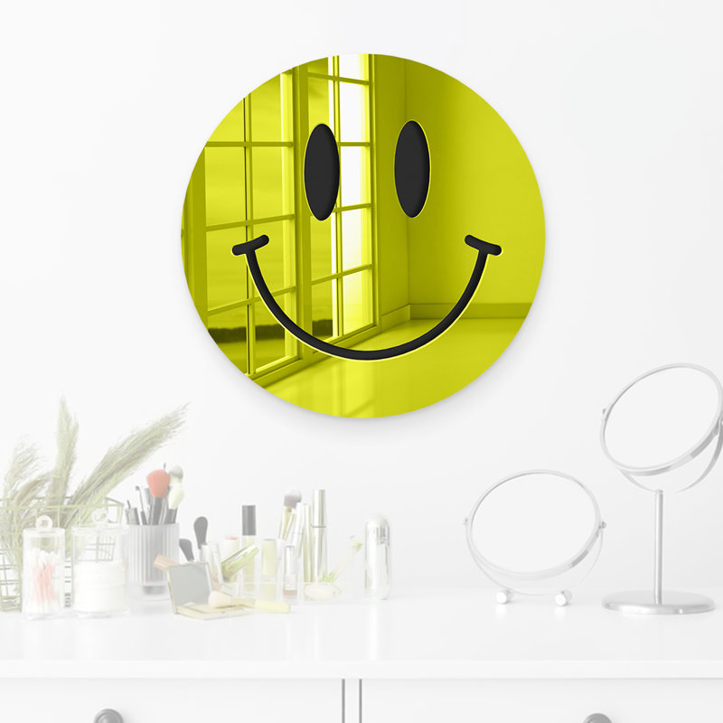Décoration murale Brevik, Jaune, H 16 po x l 16 po x P 1 po