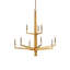 Goldfinch 9 - Light Wrought Iron Chandelier