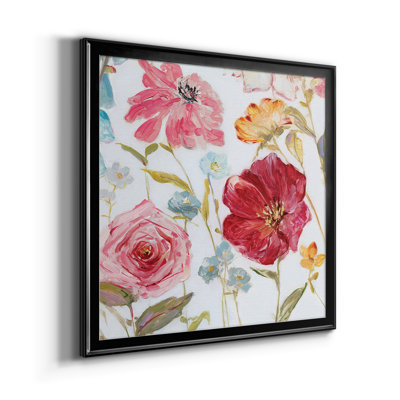 " Wildflower Whimsy I " 2 - Pieces Painting Print