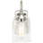 Loucks Dimmable Steel Wall Sconce with Hand Blown Glass Shade -265087046