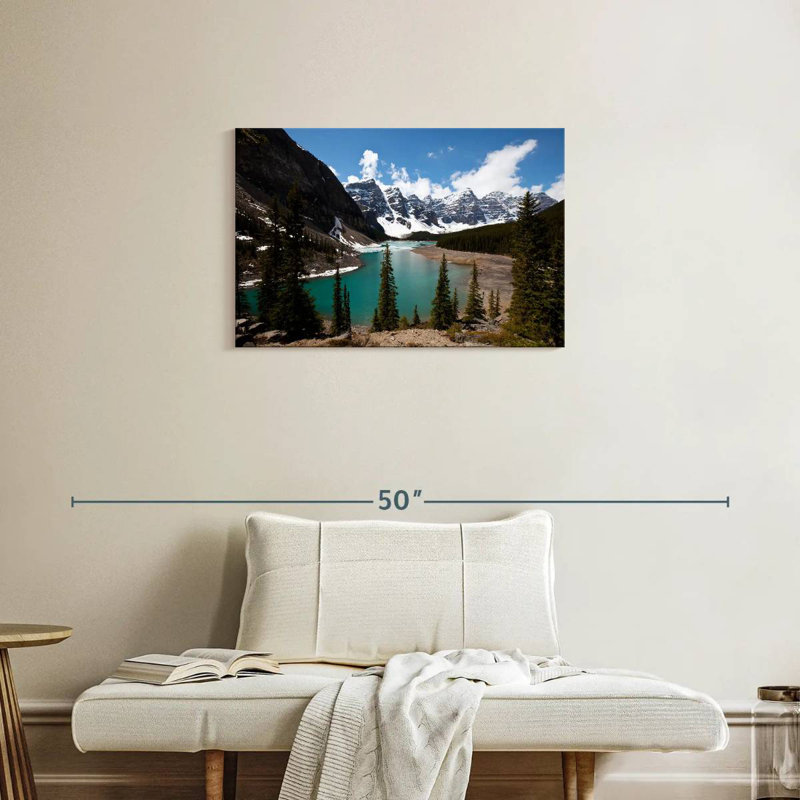 Alvord Moraine Lake à Banff Park, H 20 po x l 30 po