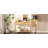 Entryway Table, Console Table With Two Drawers, Retro Hallway Table With Striking Geometric Design For Entryway And Living Room-1312968551