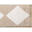 Tapis à carreaux crème et beige Shivaun-1554817043
