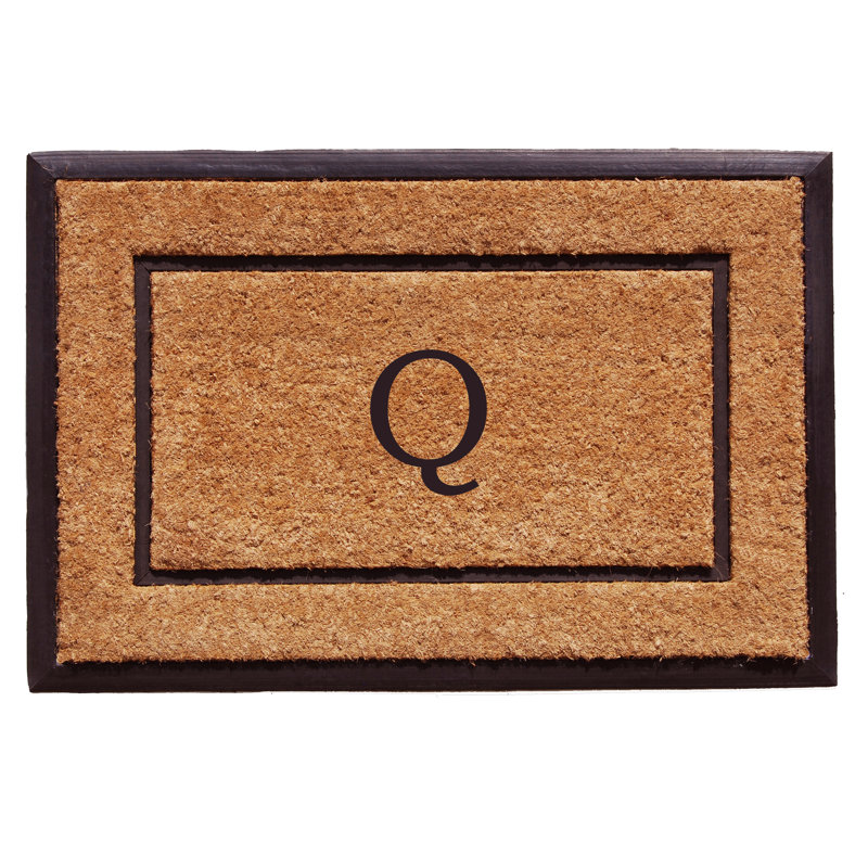 Tapis de porte extérieur antidérapant Barreras, Q, L 24 po x L 36 po