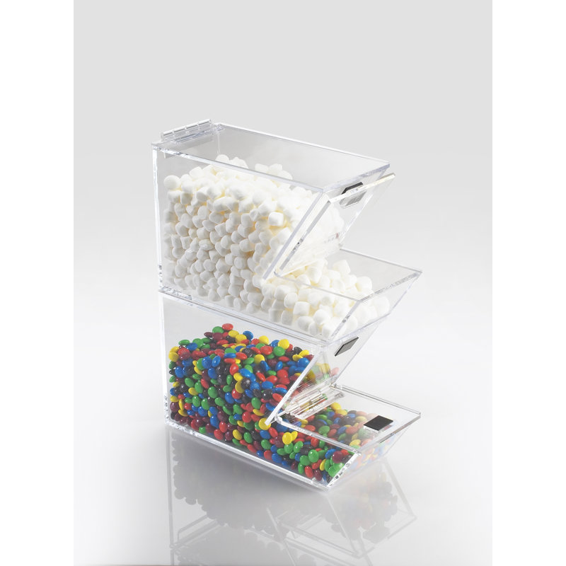 Classic Acrylic Topping Dispenser Clear with Holster