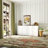 70.9"W Sideboard With 3 Door 3 Drawer