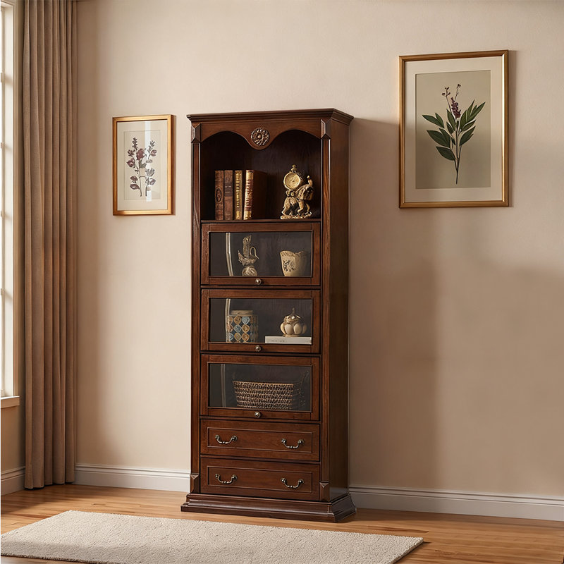 Salyer, 82.68" H x 33.86" W x 15.35" D, 1