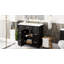 Meuble-lavabo noir Shaker