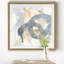 Barteld, «Liquide Blueprint», reproduction d'art sur toile-423197741-423198143