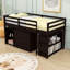 Lit mezzanine bas en bois avec 3 tiroirs Iago Kids-1186309195