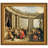 Concert Given in the Interior of a Circular Gallery of the Doric Order by Giovanni Paolo Panini Framed Painting Print-10665785
