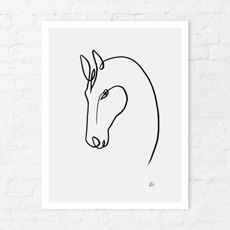 Horse 2 - No Frame Print