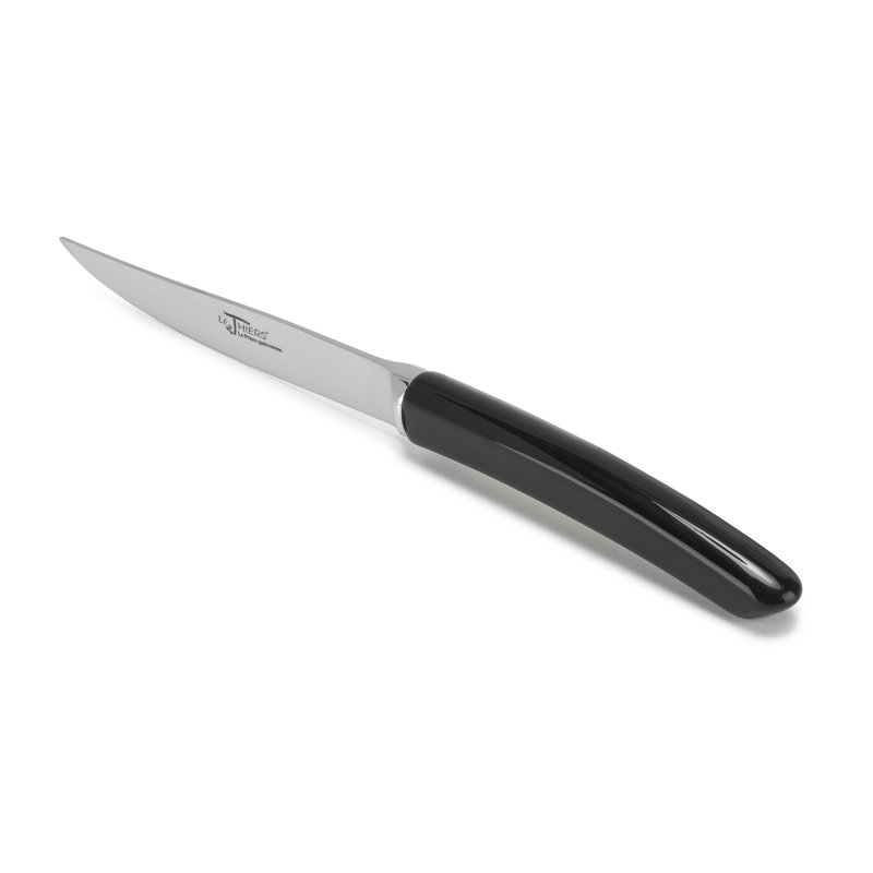 Olive Wood Handle Stainless Steel 4-Piece Steak Knife Set