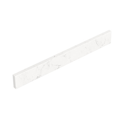 Replacement 24 Inch Backsplash in Cultured Marble