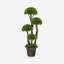 90Cm Artificial Boxwood Topiary in Planter