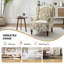 Fauteuil d'appoint à oreilles rembourré Anndi-88046188