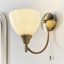 Barium Steel Armed Sconce-29180663