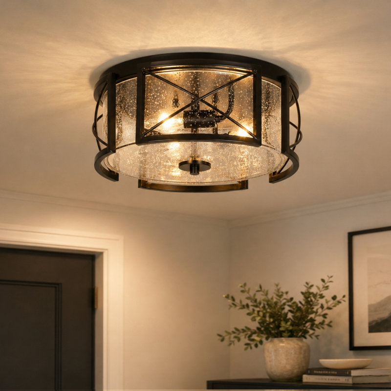 Angelise Glass Flush Mount