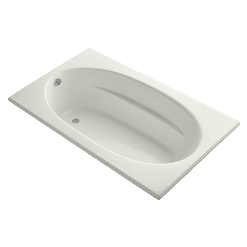 Windward 72" x 42" Soaking Bathtub, Dune