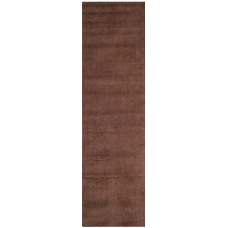 Frann Hand Tufted Wool Solid Color Rug, Runner 2'3" x 10'