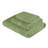 Luxury 3-Piece Towel Set, 100% Cotton, Green | Includes 1 Wash Towel (11.8 x 19.7 in), 1 Hand Towel (19.7 x 35.4 in), 1 Bath Towel (27.6 x 55.1 in) | 500 GSM, Machine Washable, Perfect Gift Box Packaging-1278827520
