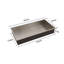 Niche de douche en acier inoxydable LuxeSteel 304