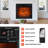 Merauke 24'' W Insert Electric Fireplace