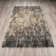 Linkous Abstract Handmade Shag Stone/Brown/Beige Area Rug