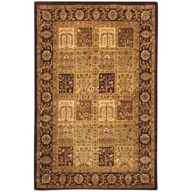 Carnasheeran Hand Tufted Wool Oriental Rug, Round 8'