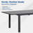 Calliana Extendable Rectangular Aluminum Outdoor Dining Table-649780712-653010490