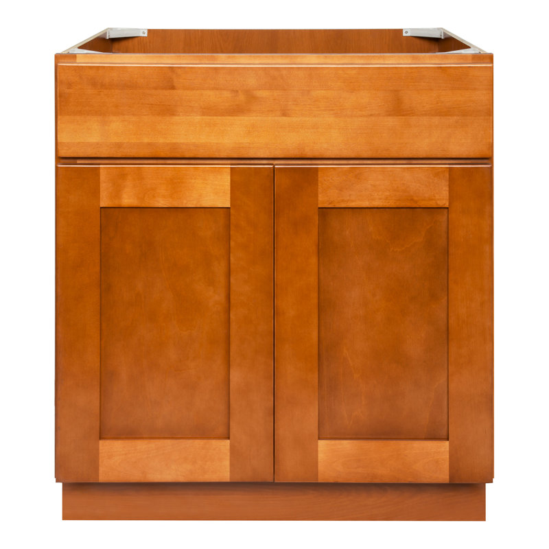 30'' Single Bathroom Vanity Base Only in Brown